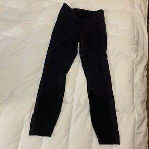 ATHLETA, yoga, vitality rib 7/8 tight, great condition